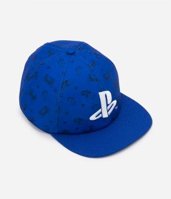 Boné Infantil com Estampa de Playstation