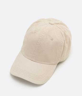 Boné Aba Curva em Algodão com Strapback