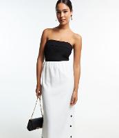 Vestido Tomara que Caia Midi em Viscose com Abotoamento nas Costas - 1