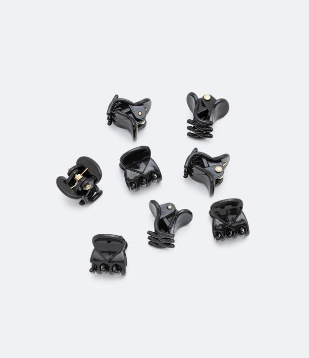 Kit 08 Mini Piranhas de Cabelo - 1