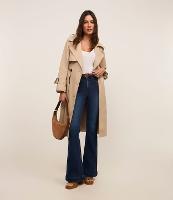 Calça Flare Jeans com Bolsos - 3