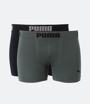 Kit 02 Cuecas Boxer em Microfibra com Cós Elástico Puma