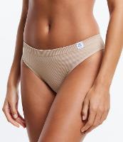 Calcinha Biquíni em Microfibra com Textura Canelada - 1