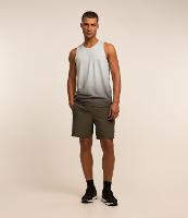 Bermuda Esportiva com Blocos de Cor e Bolsos com Zíper - 4