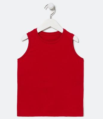 Regata Machão Infantil Básica - Tam 5 a 14 anos