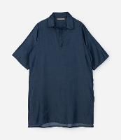 Vestido Chemise Jeans com Bolsos Curve & Plus Size - 1