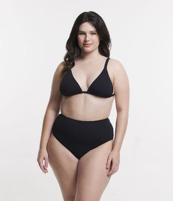 Biquíni Top Cortininha Texturizado Curve & Plus Size
