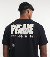 Camiseta Comfort em Meia Malha com Lettering  Peace - 1