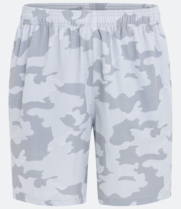 Bermuda Esportiva com Estampa Camuflada e Zíper no Bolso - 2