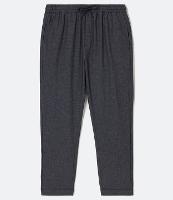 Calça Slim Cropped com Cós Elástico e Amarração - 1