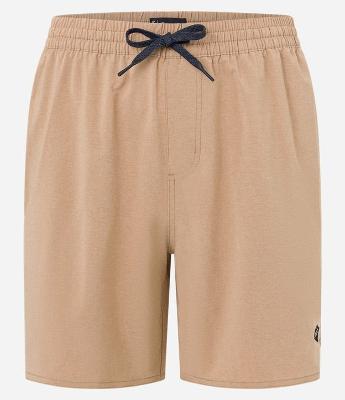 Bermuda Mescla com Cós Elástico e Amarração