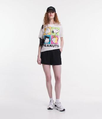 Short Soltinho em Viscose com Textura Maquinetada