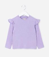 Blusa Infantil Quentinha e com Babadinho nos Ombros - Tam 1 a 5 Anos - 1