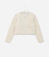 Jaqueta Infantil em Tweed com Botões Diferenciados - Tam 5 a 14 Anos - 1