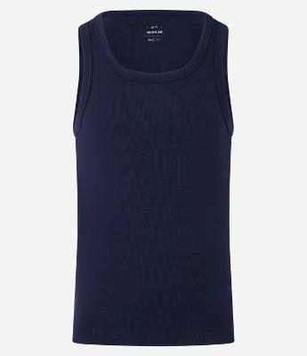 Regata Regular Básica em Ribana de Algodão