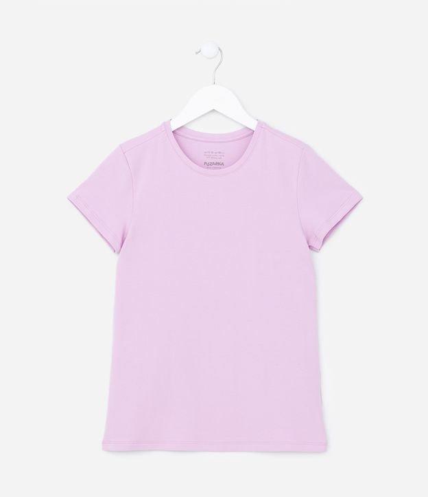 Camiseta Básica Infantil - Tam 5 a 14 anos - 1