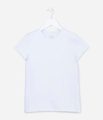 Camiseta Básica Infantil - Tam 5 a 14 anos