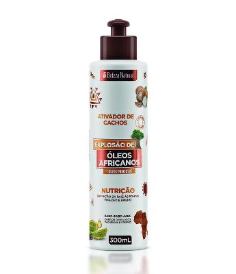 Ativador Capilar de Cachos Óleos Africanos Africanos