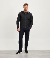 Calça Esportiva com Faixa Laterais e Zíper na Barra - 1