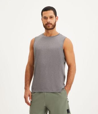 Regata Regular Esportiva Básica com Detalhe Refletivo