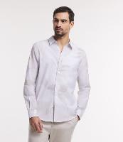 Camisa Regular em Voal com Estampa Floral - 1