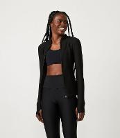 Jaqueta Esportiva em Malha Texturizada com Zíper e Bolsos - 2