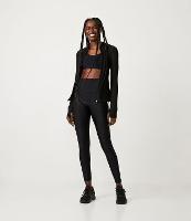 Jaqueta Esportiva em Malha Texturizada com Zíper e Bolsos - 3