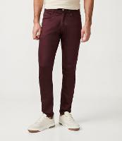 Calça Slim em Sarja com Bolsos - 2