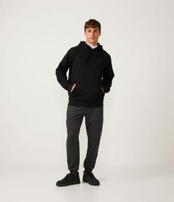 Calça Jogger em Moletom com Estampa Texturizada