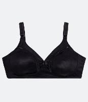 Sutiã sem Bojo com Aro Básico em Microfibra com Alta Sustentação DelRio - 1