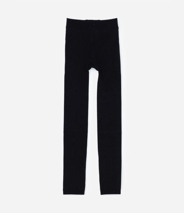 Meia Calça Legging Infantil em Fleece - Tam PP ao G - 1