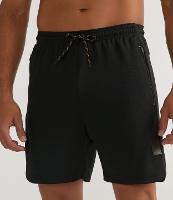 Bermuda Esportiva Tecnologia Dry com Cós Elástico e Bolsos com Zíper - 1