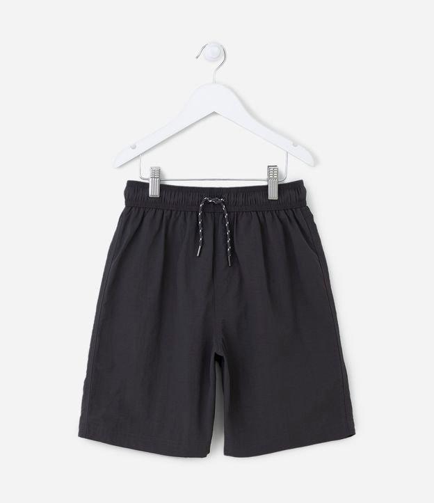 Bermuda Infantil com Forro e Cintura Elástica - Tam 5 a 14 anos - 1