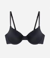 Sutiã Push-Up em Microfibra com Borda Nuvem e Alça Regulável - 2