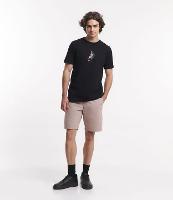 Bermuda Slim Alfaiataria em Sarja com Bolsos - 1