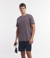 Camiseta Esportiva Tecnologia Dry com Lettering Sport - 1