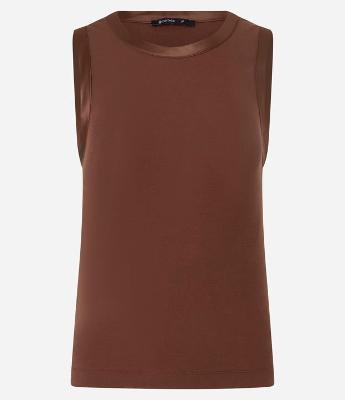 Blusa em Viscose com Cava Acetinada