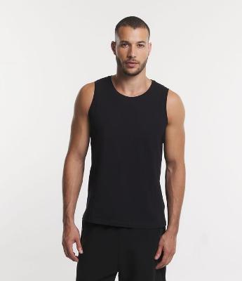 Regata Esportiva em Algodão Peruano com Gola Redonda