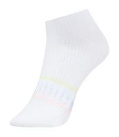 Kit 02 Pares de Meia Cano Baixo em Algodão Canelado com Arco-Íris Puma - 1