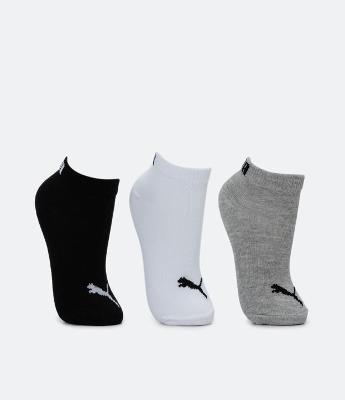 Kit 03 Pares de Meias Infantis Cano Baixo Puma- Tam 25 ao 39