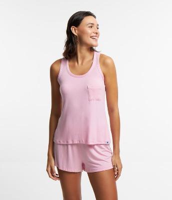 Pijama Short Doll em Viscolycra com Bolsinho