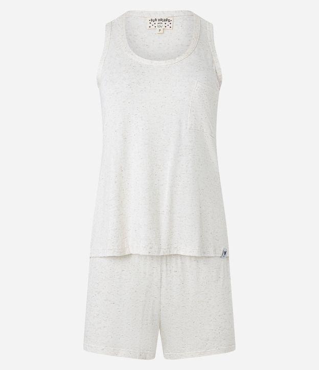 Pijama Short Doll em Viscolycra com Bolsinho - 2