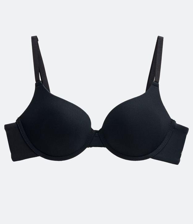 Sutiã Push Up em Microfibra com Enchimento Que Aumenta o Busto em Um Tamanho - 1