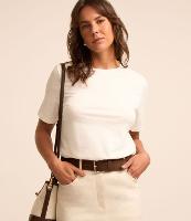 Camiseta Básica em Algodão Peruano com Manga Curta - 2