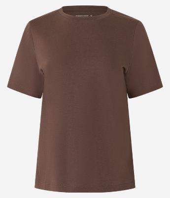 Camiseta Básica em Algodão Peruano com Manga Curta