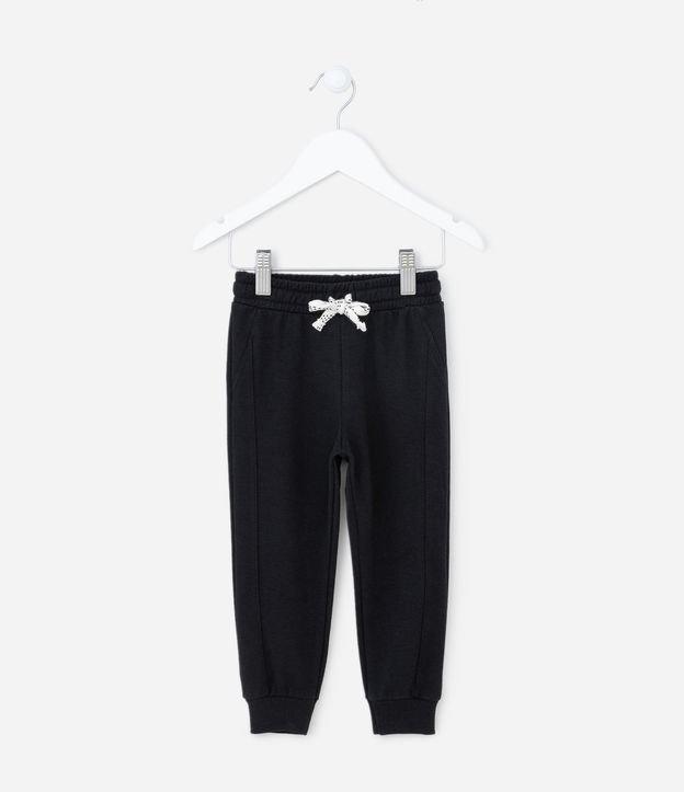 Calça Moletom Infantill com Recortes Laterais - Tam 1 a 5 anos - 1