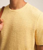 Camiseta Regular em Malha Texturizada - 2