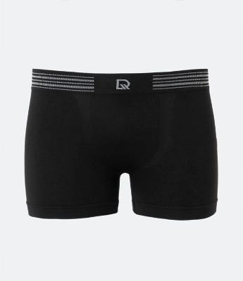 Cueca Boxer em Poliamida com Listras no Cós e sem Costura Del Rio