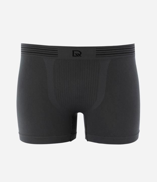 Cueca Boxer em Poliamida com Listras no Cós e sem Costura Del Rio - 1