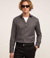 Camisa em Fibra de Bambu Acetinada com Textura - 3